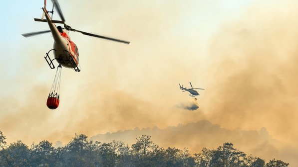 helicopters bearing waters